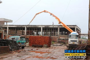 東興江平工業(yè)園區(qū)海產(chǎn)品加工廠項(xiàng)目建設(shè)中